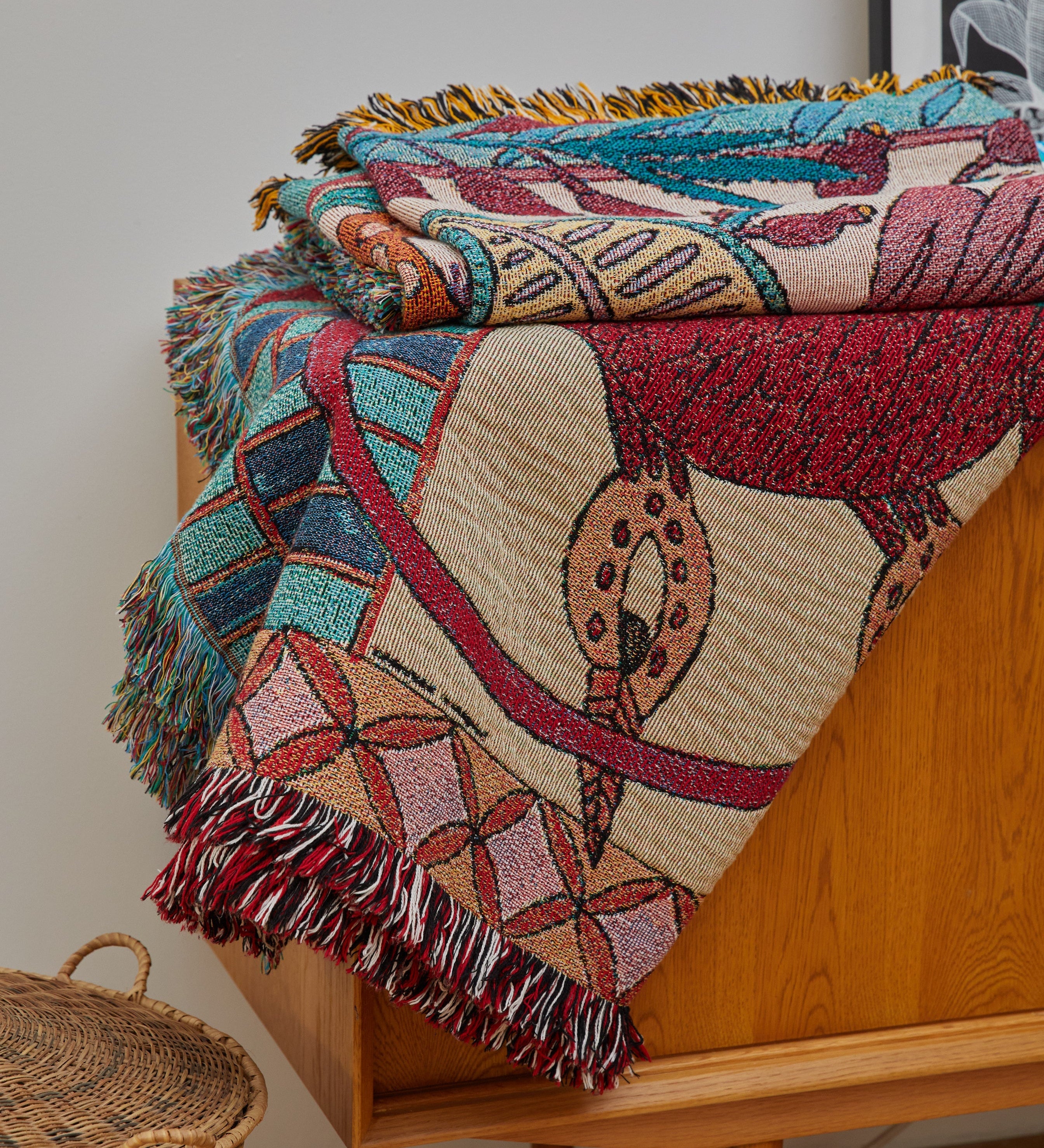 Comment laver et entretenir son plaid en jacquard de coton ?