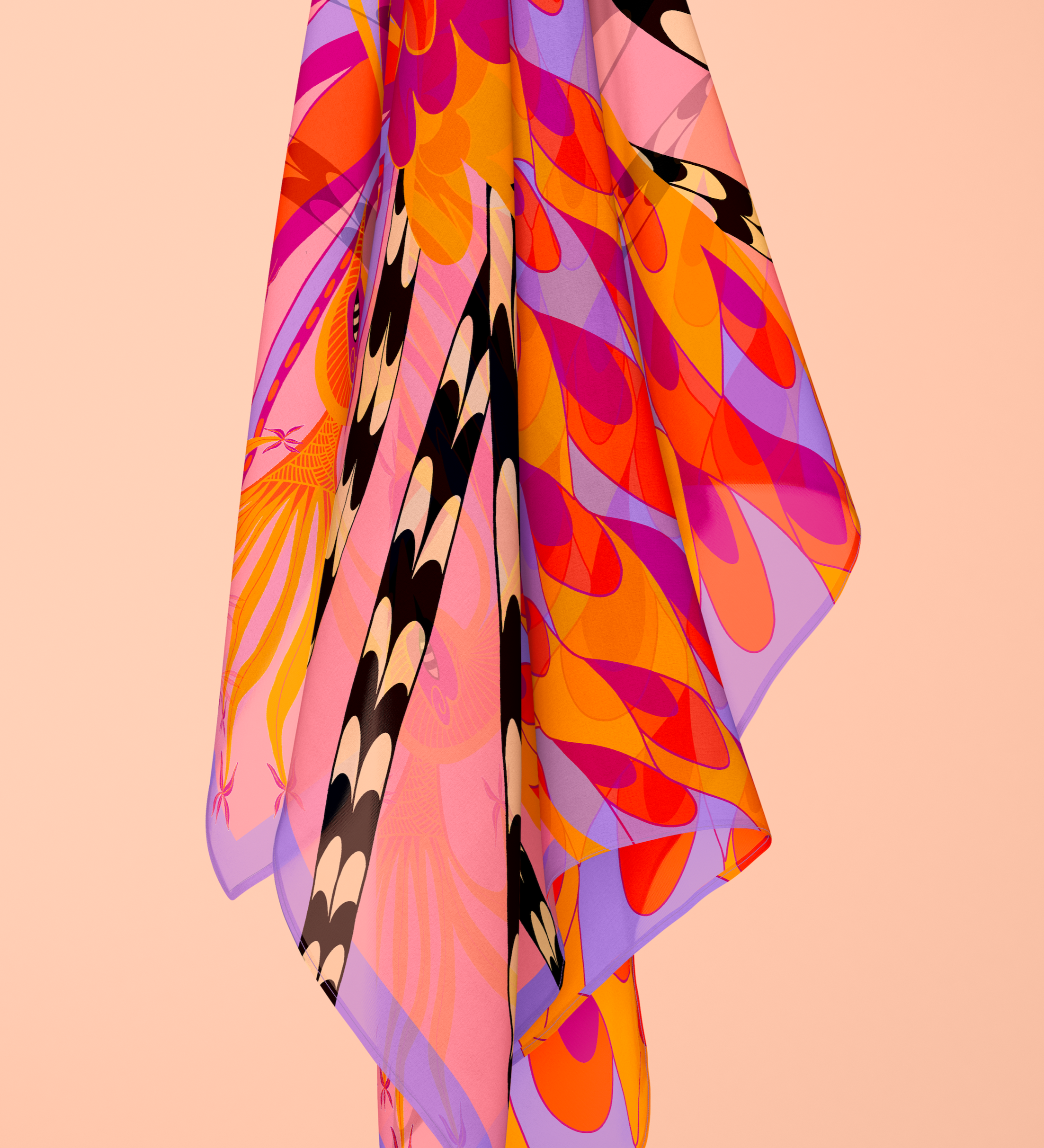 Comment laver et entretenir un foulard ou un paréo en coton et soie ?