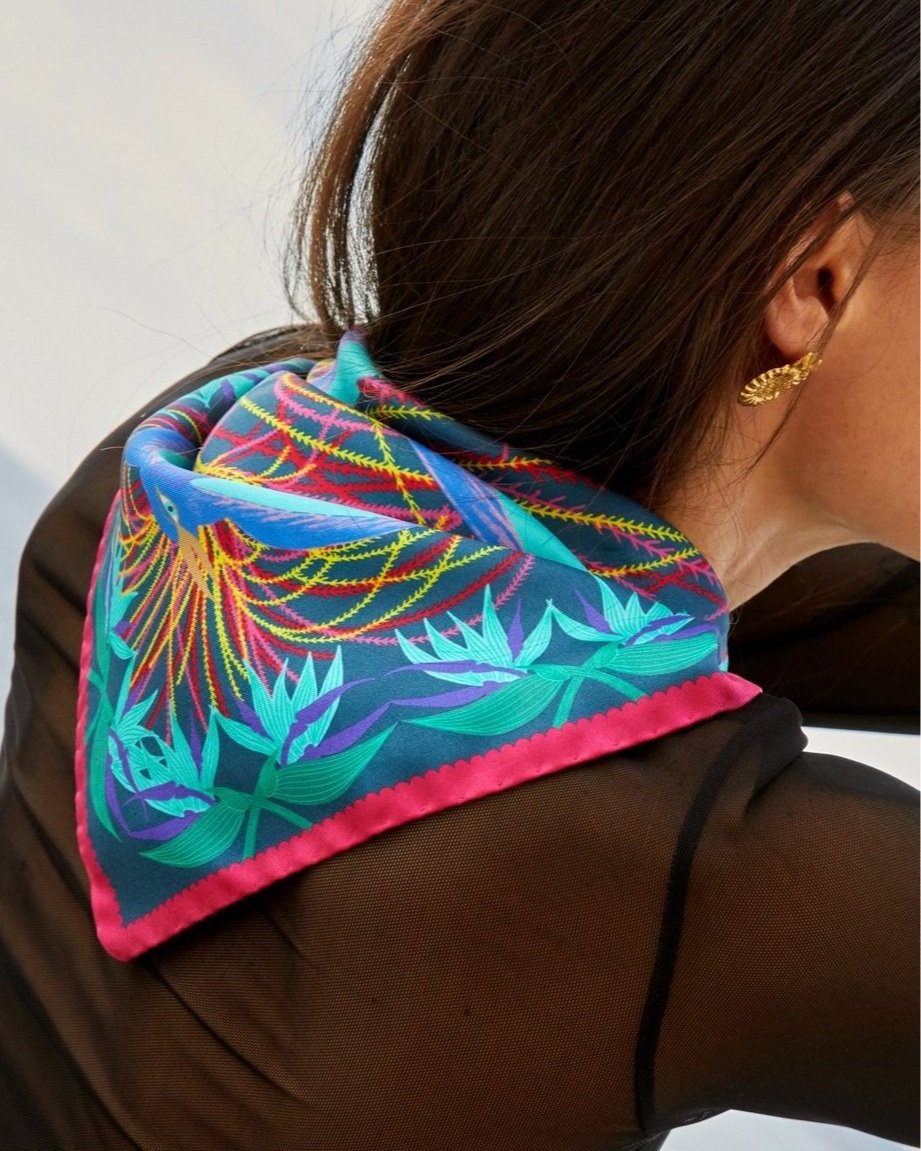 Foulards Et Twilly Soie