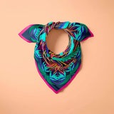 Les Oiseaux de Paradis - Rose - Le Gavroche 45 en soie