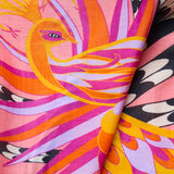 The Enchanter - Pink - The 70 Square in silk and cotton
