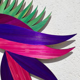 Le Voyageur de Byblos - L'art Mural en marqueterie de paille