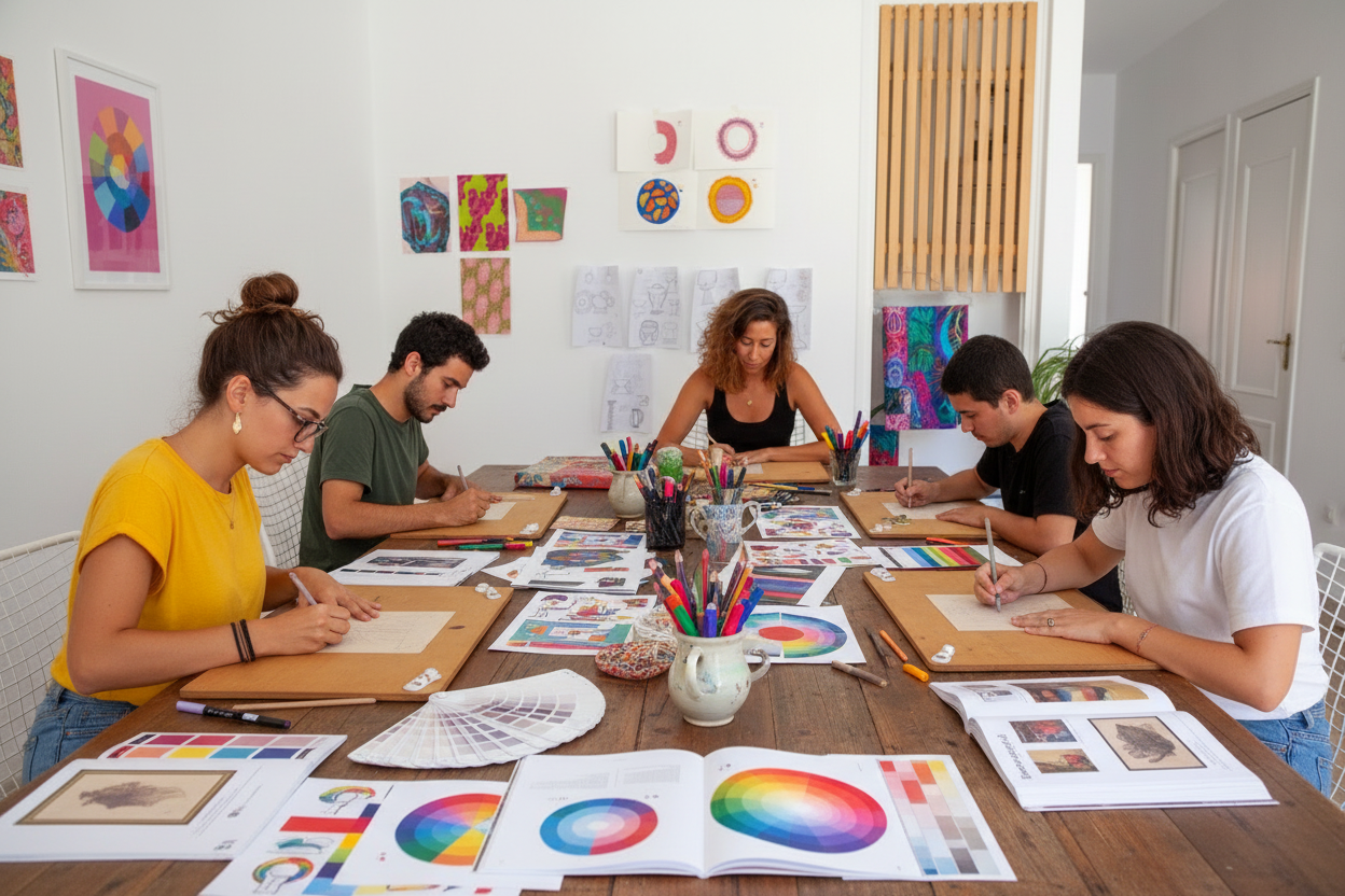 Color Atelier Ritual Ateliers Créatifs & Couleur et dessin - Creature Marseille