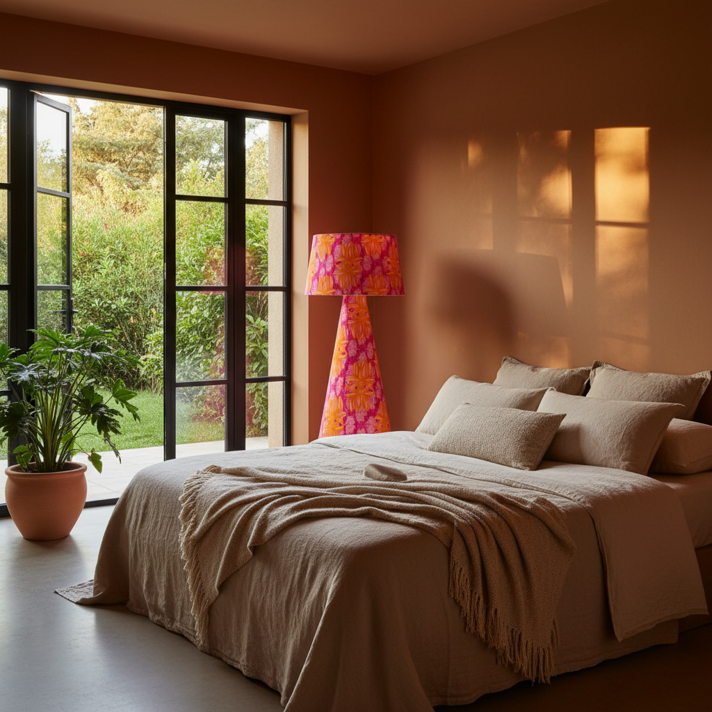 Chambre méditerranéenne cosy