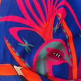 The Enchanter - Deep Blue - The Large Wool Square