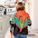 The Enchanter - Emerald - The Large Wool Scarf