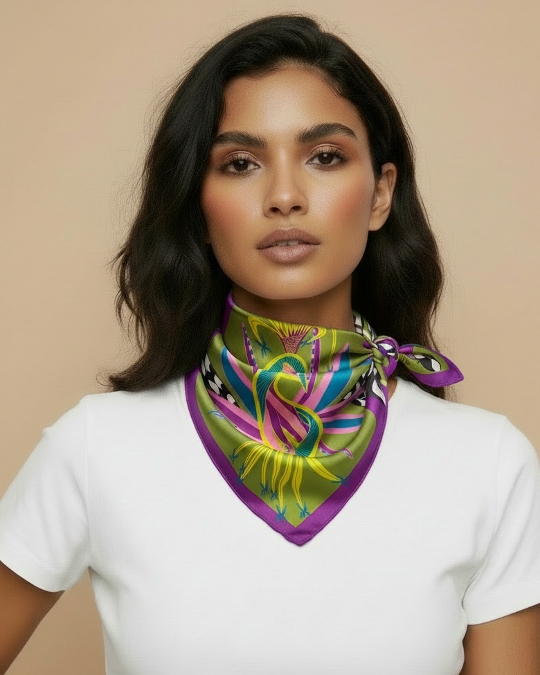 Shooting studio - L'Enchanteur Vert Olive