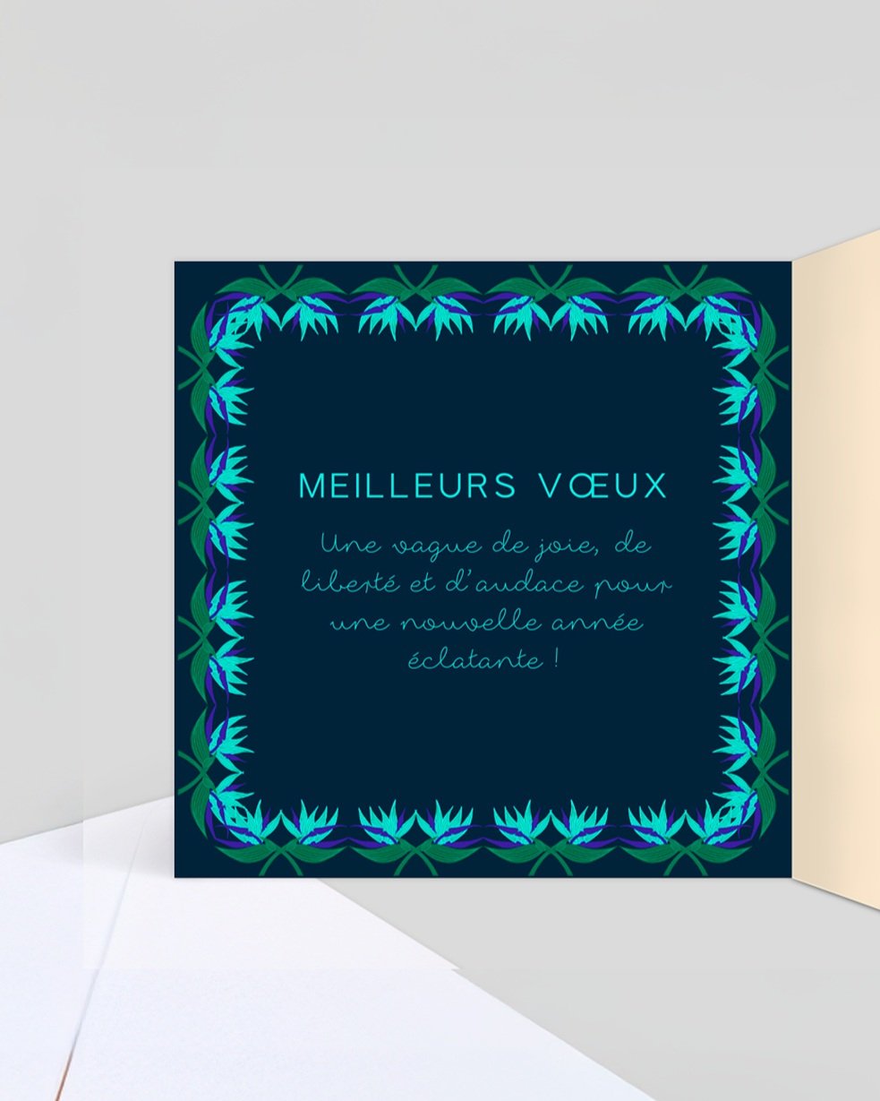 Les Oiseaux de Paradis - Les 5 Cartes de Voeux 2025